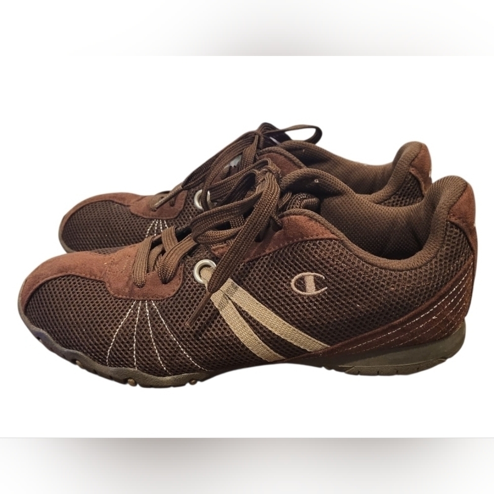 Champion Brown Trainers Sneakers Size 7.5 Wide